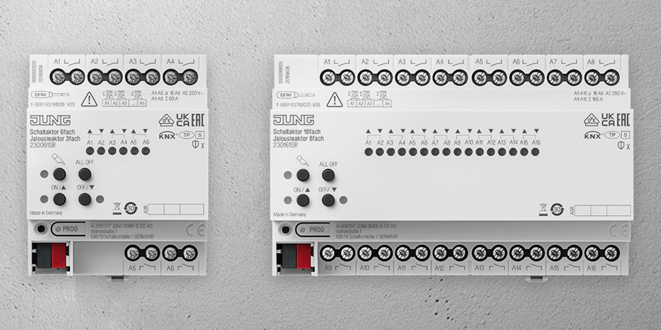 KNX Schalt- und Jalousieaktoren bei Höfer Stefan Elektroanlagen in Holzkirchen